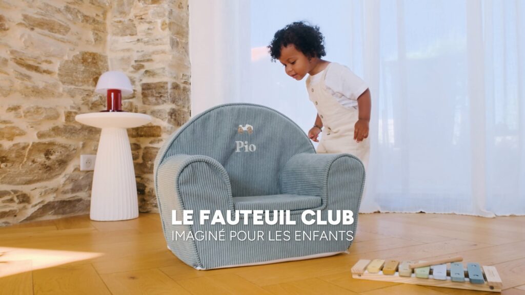 Fauteuil club enfant Ma Petite Chaise - Spot vidéo Fougere Production
